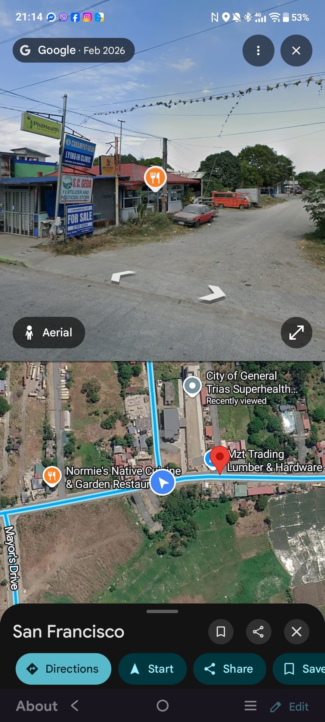 Commercial lot along Arnaldo highway General Trias cavite — photo 1 of 3